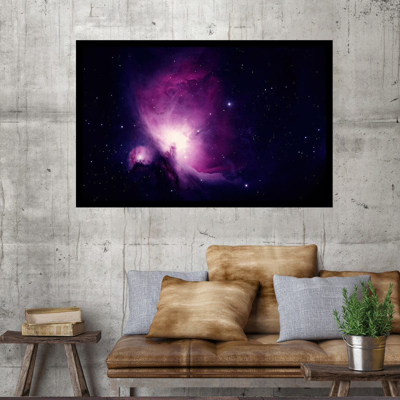 تابلو نوری بکلیت طرح فضا سحابی شکارچی مدل B-MO1733