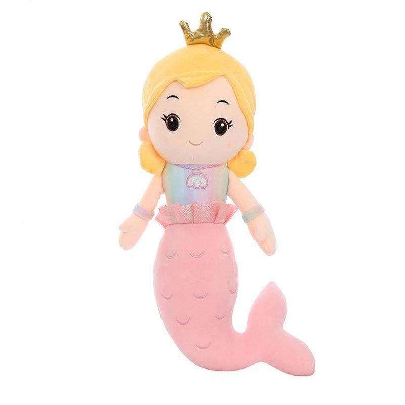 عروسک مدل پری دریایی کد 01 ارتفاع 35 سانتی متر