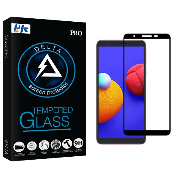محافظ صفحه نمایش پی کی مدل Delta Glass مناسب برای گوشی موبایل سامسونگ Galaxy A01 core