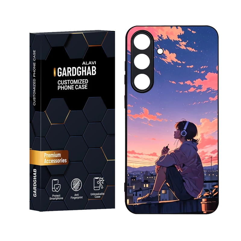 کاور گارد قاب علوی مدل Glass مناسب برای گوشی موبایل سامسونگ Galaxy S25 Plus