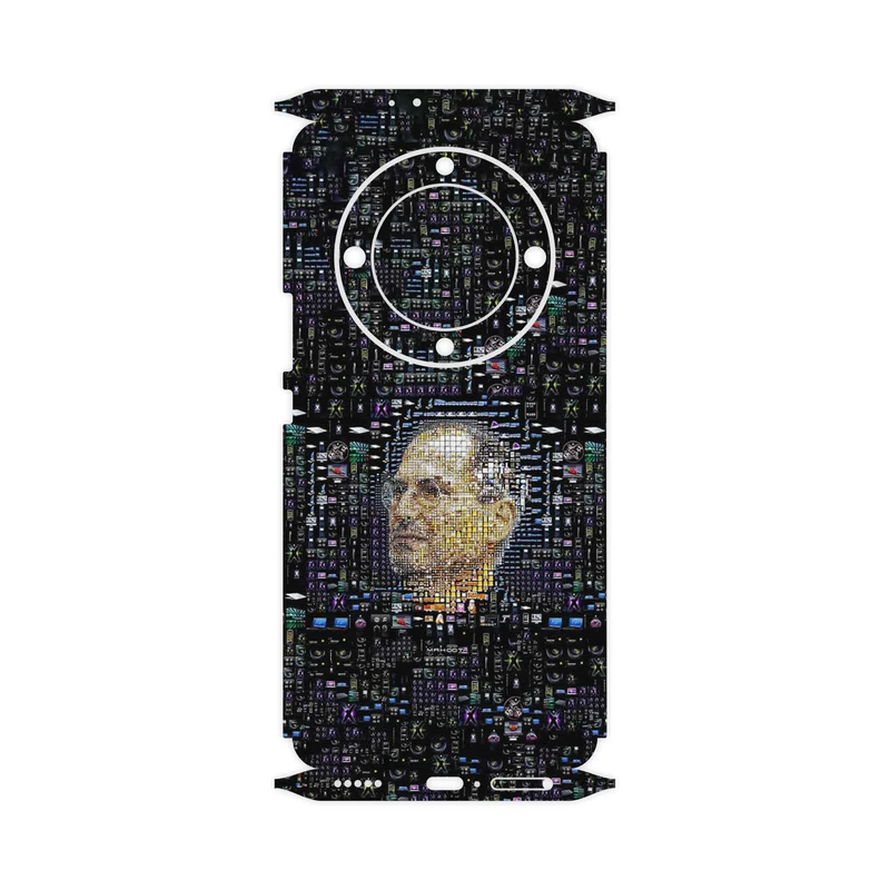 برچسب پوششی ماهوت مدل Collage of Steve Jobs 2-FullSkin مناسب برای گوشی موبایل آنر X9a