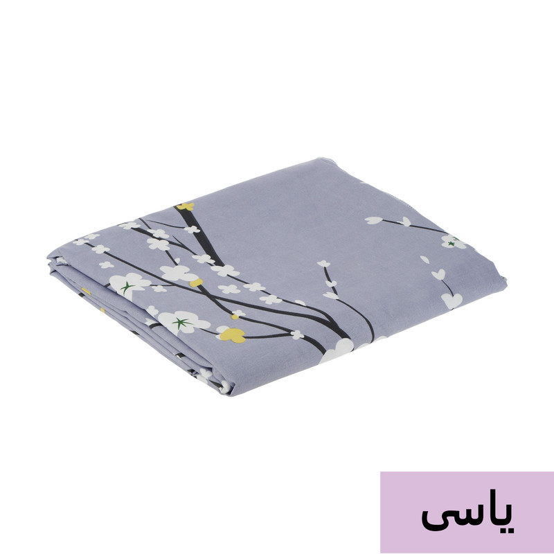 ملحفه تشک مهمان آرین مدل شکوفه یک نفره سایز 90x190 سانتی متر