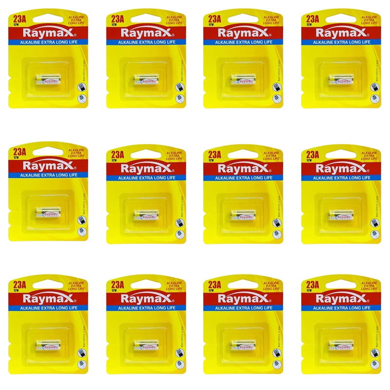 باتری 23A رایمکس مدل Alkalone extra long life بسته 12 عددی