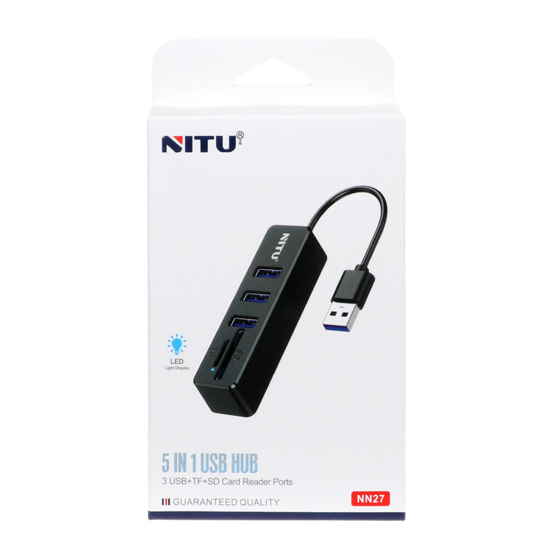 هاب 5 پورت USB 2.0 نیتو مدل NN27