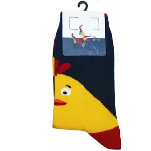 جوراب دخترانه مدل تا به تا طرح جوجه