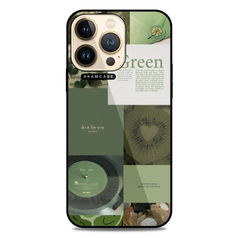 کاور آکام مدل AMC-WA13-GREEN-22 مناسب برای گوشی موبایل اپل iPhone 13