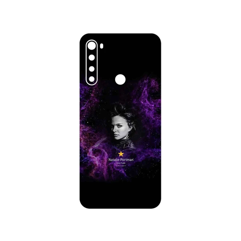 برچسب پوششی ماهوت مدل Natalie Portman مناسب برای گوشی موبایل شیائومی Redmi Note 8