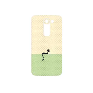 MAHOOT Minimal Internet Cat Icon Cover Sticker for LG G2 mini