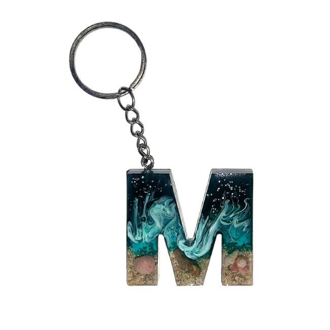 جاکلیدی رزینی طرح دریا مدل حرف M