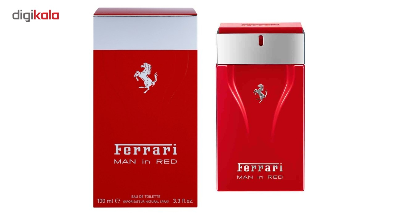 ادو تویلت مردانه فراری مدل Man In Red حجم 100ml