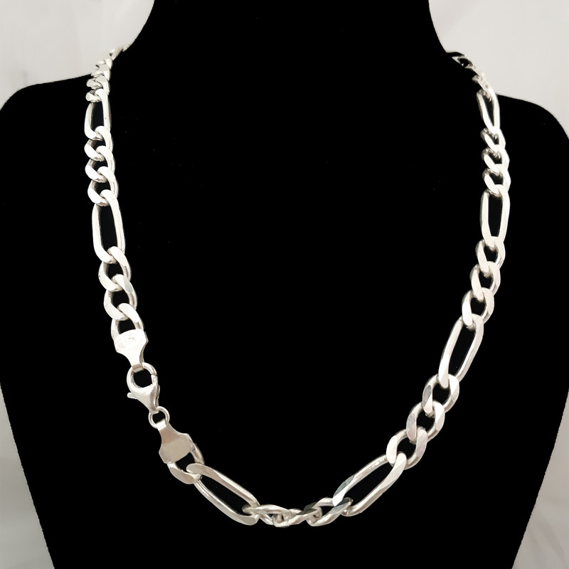 زنجیر نقره مردانه کد FIGARO36.90