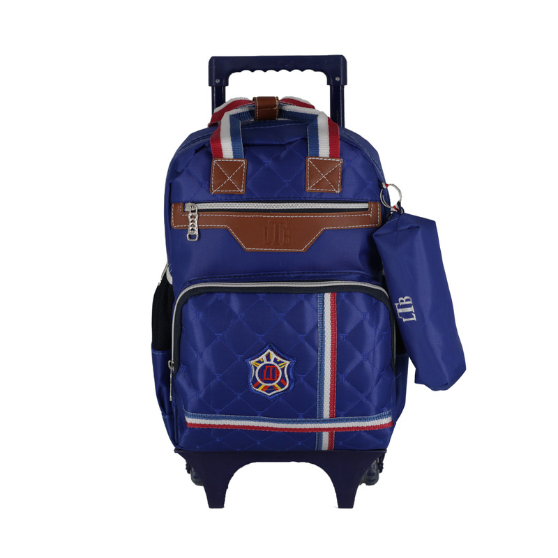 کوله پشتی چرخ دار ال تی بی  مدل 55442 به همراه جامدادی