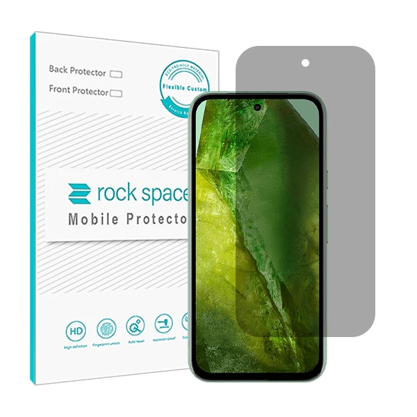 محافظ صفحه نمایش حریم شخصی راک اسپیس مدل HyPRV مناسب برای گوشی موبایل گوگل Pixel 8a
