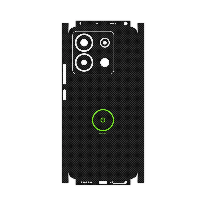 برچسب پوششی ماهوت مدل Minimal Power Button-FullSkin مناسب برای گوشی موبایل شیائومی Poco X6