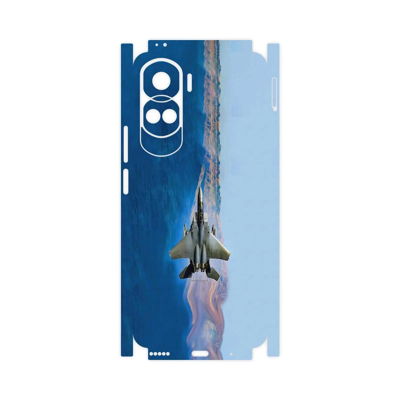 برچسب پوششی ماهوت مدل Fighter plane F15-FullSkin مناسب برای گوشی موبایل آنر 90 Lite