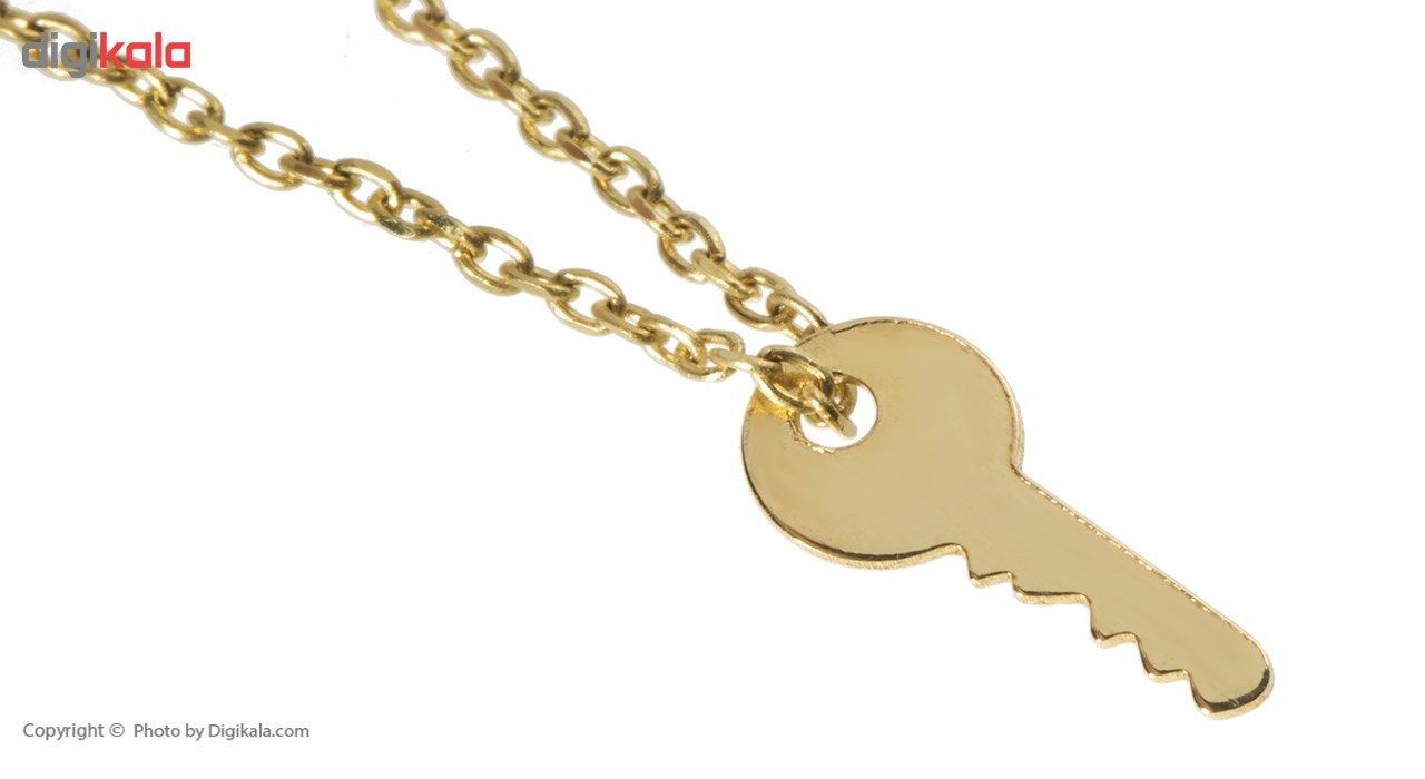 آویز ساعت طلا 18 عیار پندار گلد مدل AS02 -  - 4