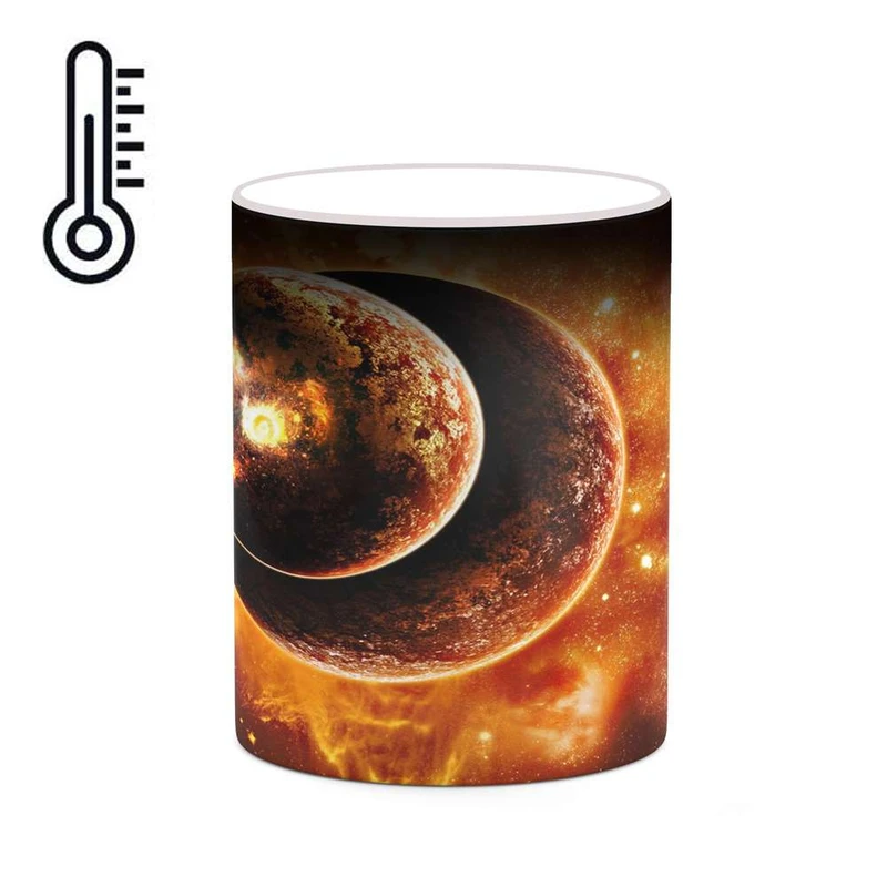 ماگ حرارتی کاکتی مدل فضا و کهکشان کد mgh19998