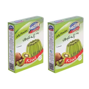 پودر ژله کیوی سبزفام - 100 گرم بسته 2 عددی