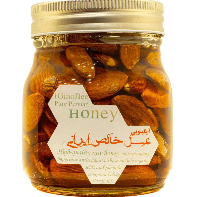 عسل عناب و مغز بادام ایگینوبی - 400 گرم