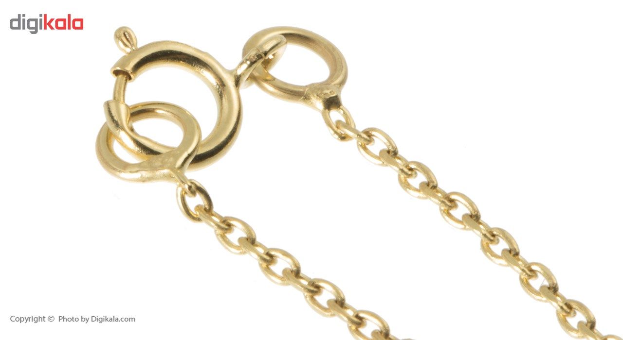 آویز ساعت طلا 18 عیار پندار گلد مدل AS02 -  - 3