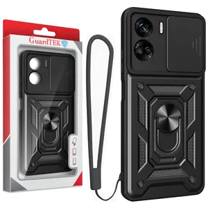 کاور گاردتک مدل Dcamp2 Strap مناسب برای گوشی موبایل آنر 90 Lite به همراه بند نگهدارنده