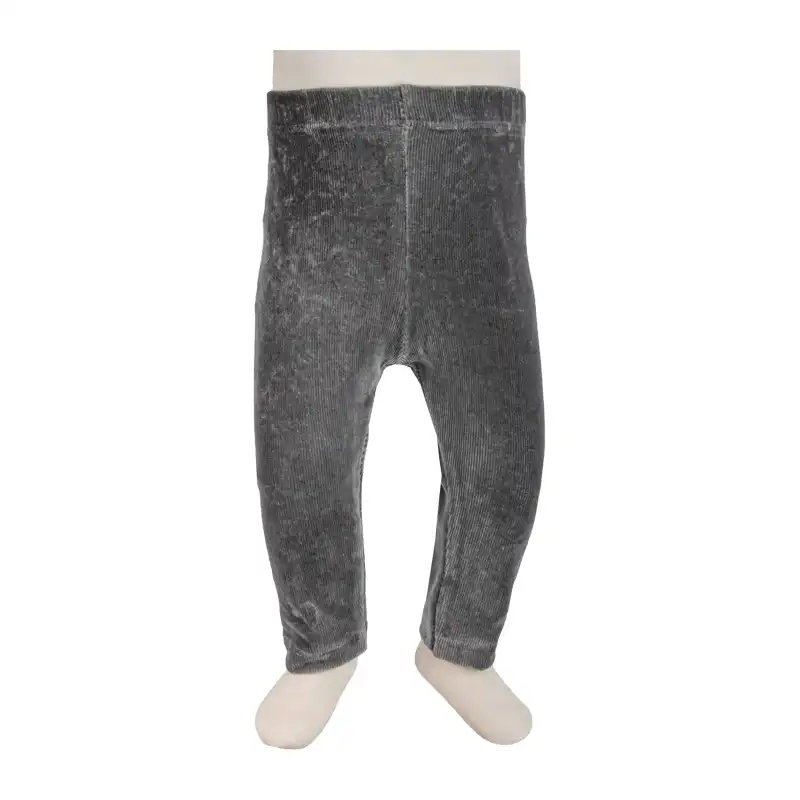 شلوار نوزادی آدمک  کد 28600 رنگ نوک مدادی