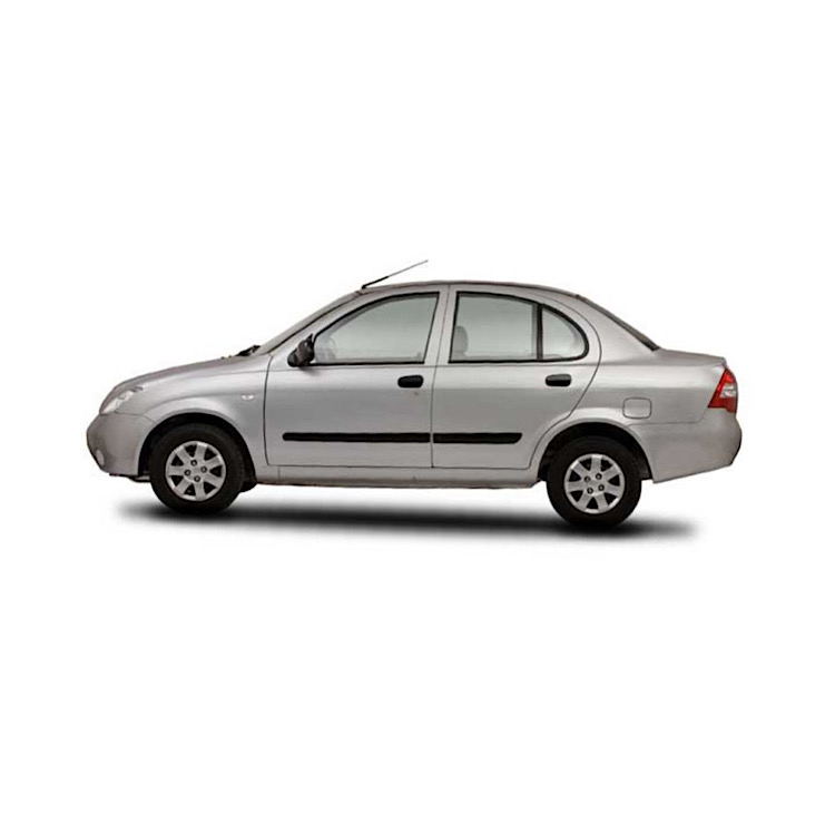 زه بغل درب خودرو کد 1030 مناسب برای تیبا بسته 4 عددی