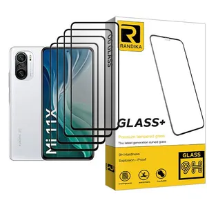 Randika Randika Glass MIX004 Screen Protector For Xiaomi Mi 11X Pack Of 4