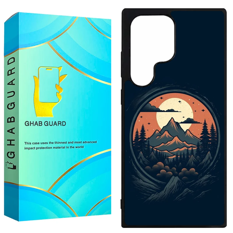 کاور قاب گارد طرح طبیعت مدل GCHPS22U مناسب برای گوشی موبایل سامسونگ Galaxy S22 Ultra 5G