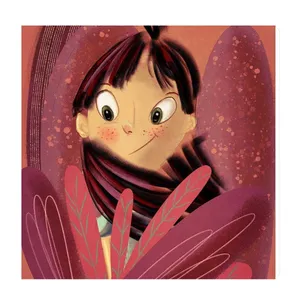 تابلو کودک و نوزاد طرح کودک در علفزار کد wkt206