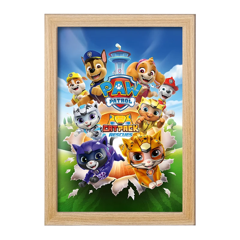 تابلو خندالو مدل سگ های نگهبان کد F11018