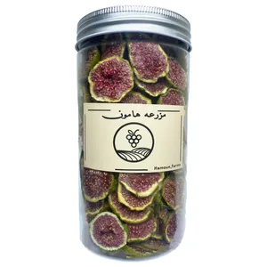 اسلایس انجیر خشک ممتاز مزرعه هامون - 230 گرم