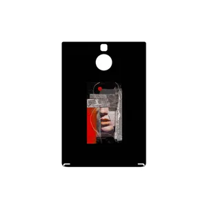 MAHOOT Collage of Mouth Cover Sticker for BlackBerry Passport Silver Edition