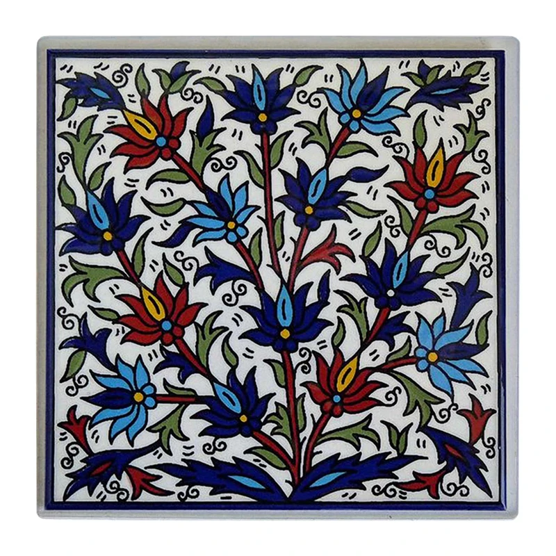 زیر لیوانی  طرح گل و بوته کد    4793708_3487