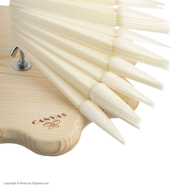 پالت طراحی ناخن کانواس مدل پرچمی Tiz100