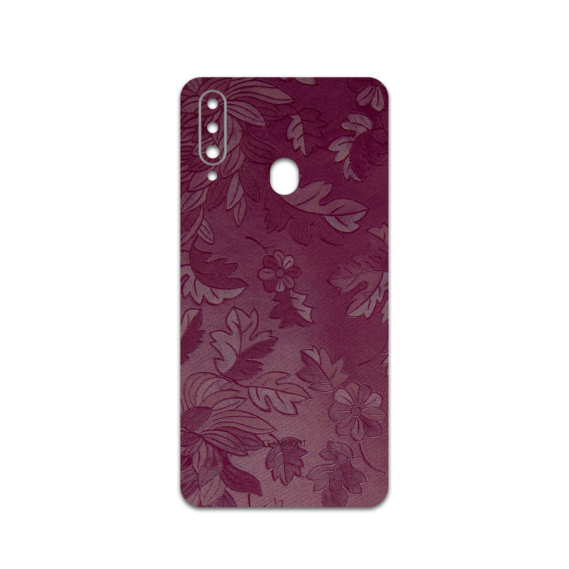 برچسب پوششی ماهوت مدل Red-Wildflower مناسب برای گوشی موبایل سامسونگ Galaxy A20s