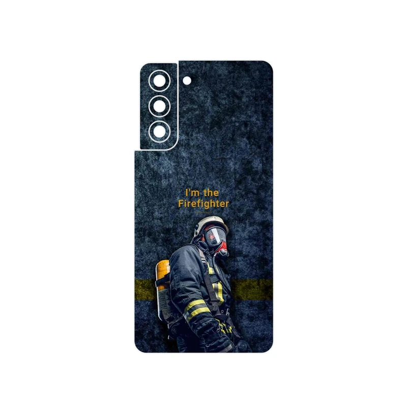 برچسب پوششی ماهوت مدل Firefighter مناسب برای گوشی موبایل سامسونگ Galaxy S21 5G