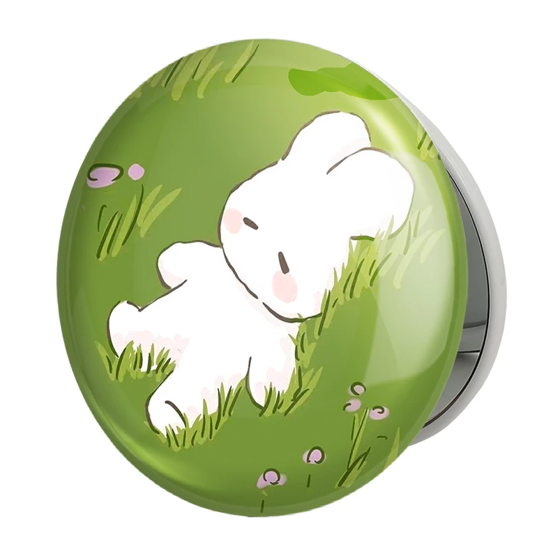 آینه جیبی خندالو طرح خرگوش مدل تاشو کد 26220 