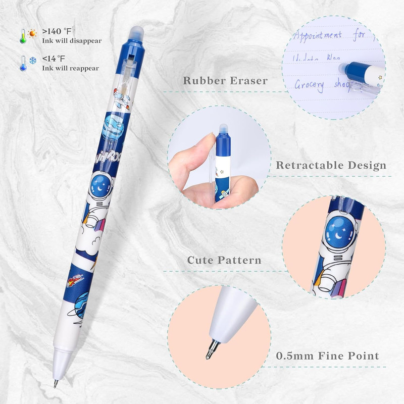 خودکار مدل پاکن دار کلیکی طرح فضانورد کد 9825
