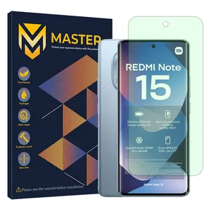 Master Eye Care model anti green screen protector suitable for Xiaomi Redmi Note 15 4G Mobile phone