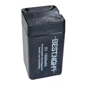 باتری سیلد اسید 6 ولت 1000 میلی آمپر ساعت بست ان جی اچ مدل SA6-1000
