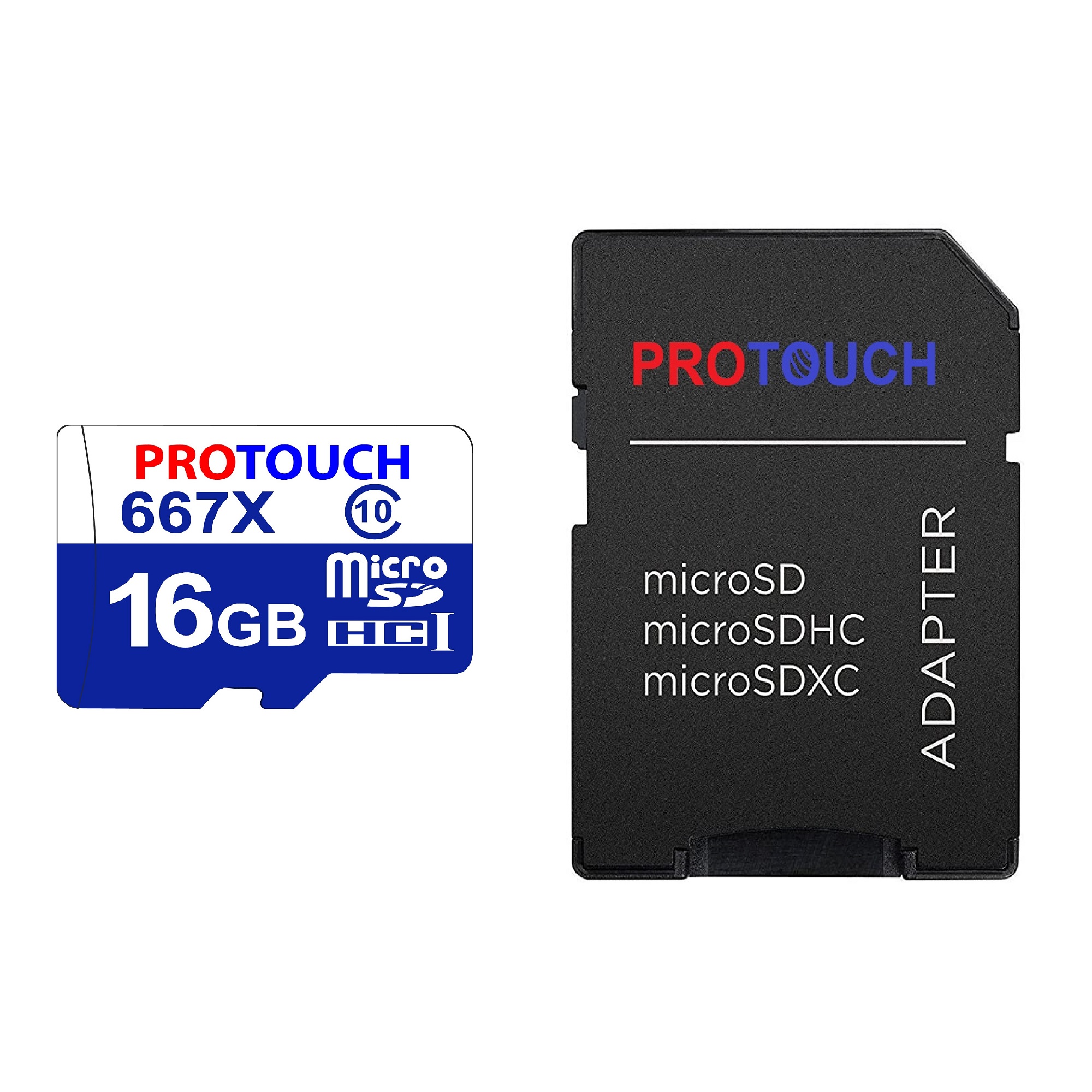 کارت حافظه microSDXC پروتاچ مدل Ultra کلاس 10 استاندارد UHS-1 U3 سرعت 120MBps ظرفیت 16 گیگابایت به همراه آداپتور SD
