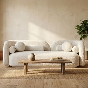 مبل راحتی سه نفره مدل تدی مینیمال
