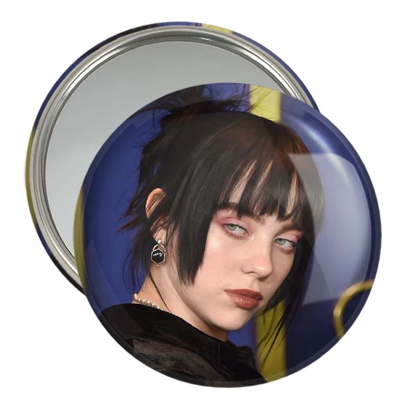 آینه جیبی خندالو مدل بیلی آیلیش Billie Eilish  کد 19176