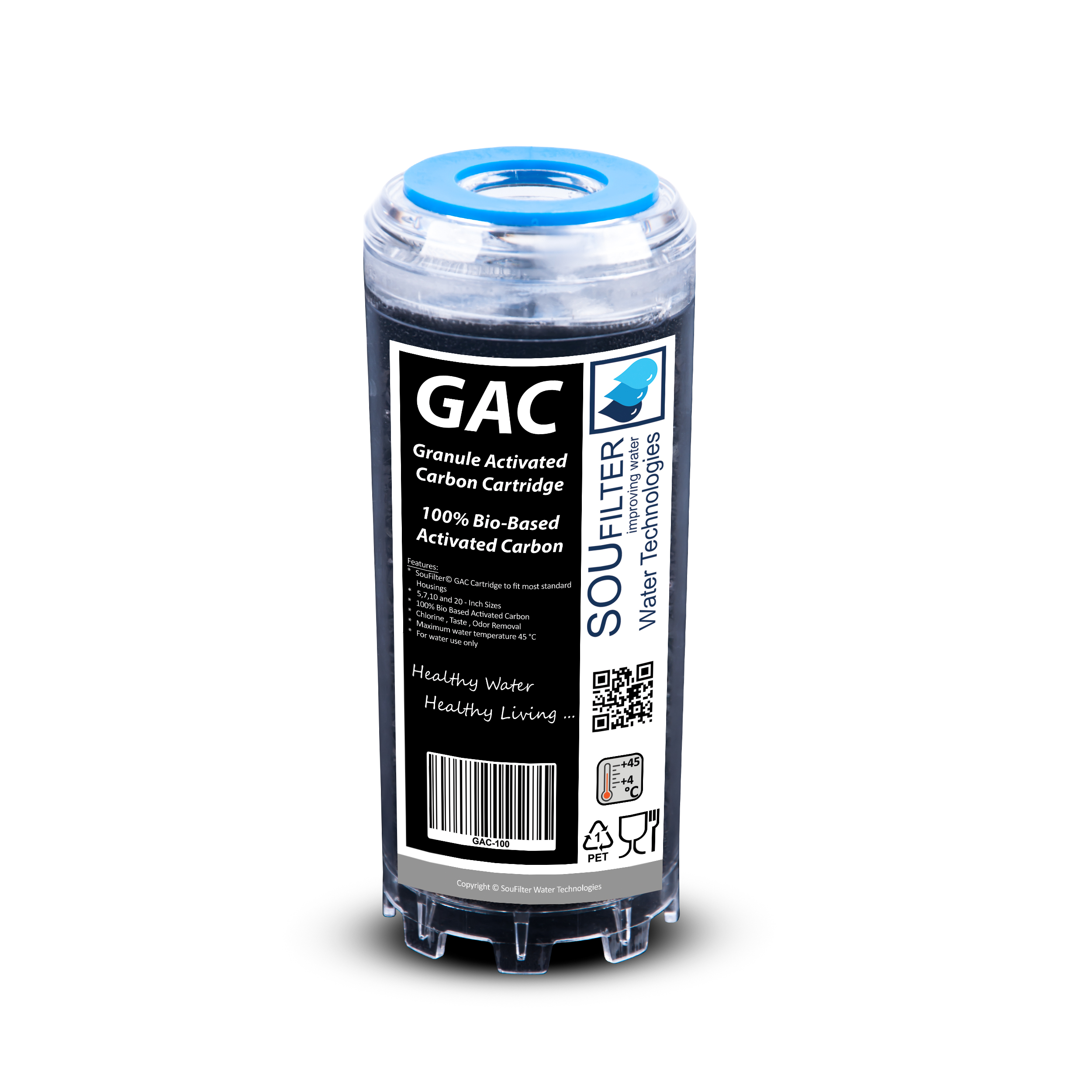 فیلتر دستگاه تصفیه کننده آب سوفیلتر مدل  GAC-700