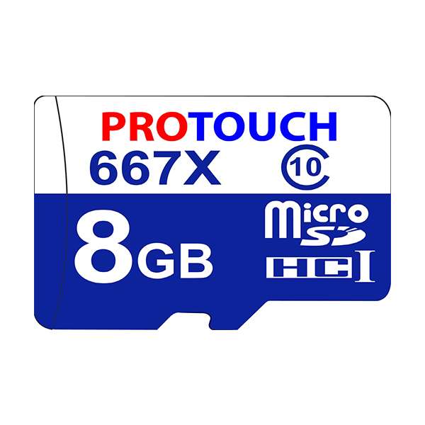 کارت حافظه microSDHC پروتاچ مدل Ultra کلاس 10 استاندارد UHS-1 U1 سرعت 100MBps ظرفیت 8 گیگابایت کارت حافظه microSDHC پروتاچ مدل Ultra کلاس 10 استاندارد UHS-1 U1 سرعت 100MBps ظرفیت 8 گیگابایت