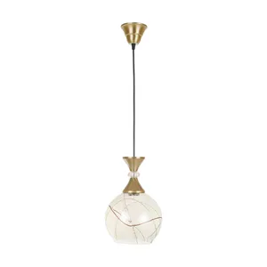 چراغ آویز مدل کریستالی کد 6878