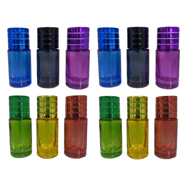محفظه نگهدارنده عطر مدل ساواچ رنگی ظرفیت 20 میلی‌لیتر بسته 12 عددی