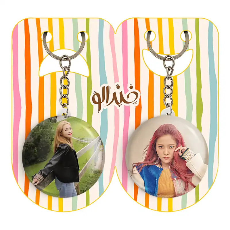 جاکلیدی خندالو مدل یری گروه رد ولوت Red Velvet کد 1960119610 مجموعه 2 عددی