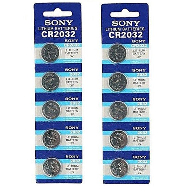 باتری سکه ای مدل CR2032 بسته 20 عددی